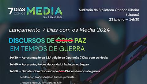 Lançamento da Operação 7 Dias com os Media 2024