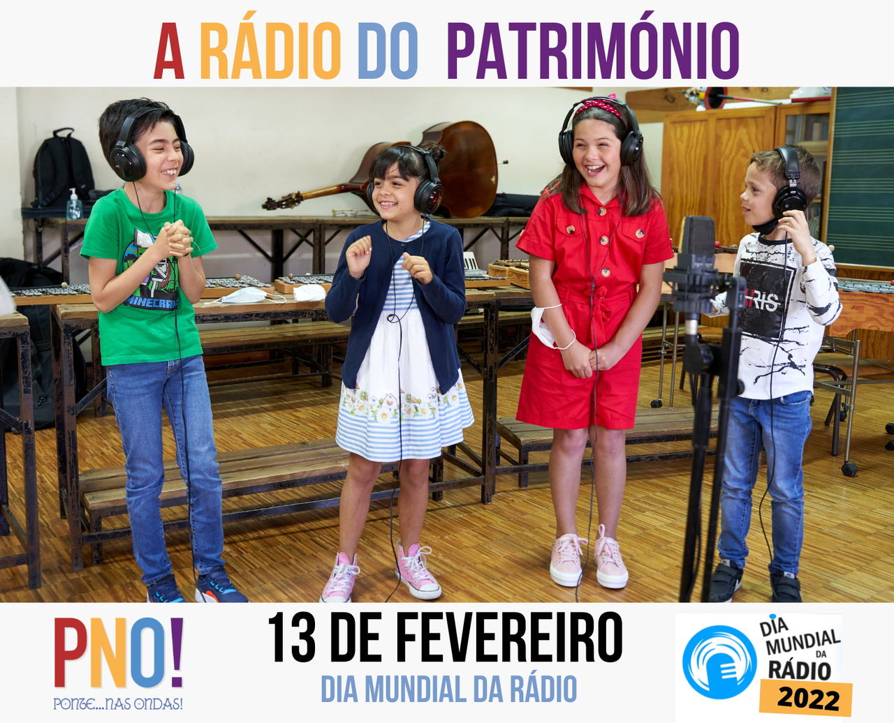 Celebração do Dia Mundial da Rádio 2022!