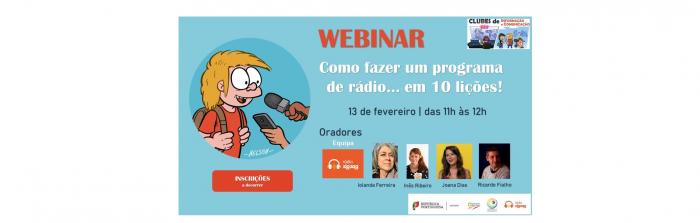 “Como criar um programa de rádio… em 10 lições!” - já online.